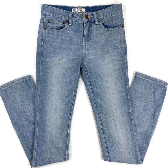 Free People High Rise Jeans Light Wash Denim Skinny Womens Sz 25 61855-16515125 - Picture 9 of 9